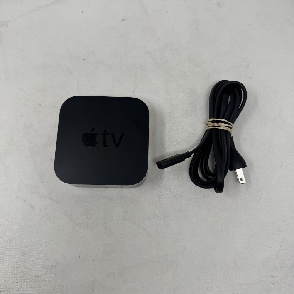 Apple TV 4K A1842 Streaming Media Player Black HDR WiFi Ethernet Bluetooth
